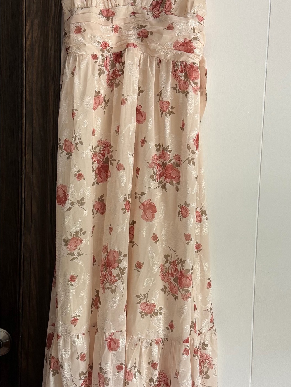 Vici Rosy Cheers Floral Maxi Dress
